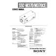 SONY SSCM370 Service Manual cover photo