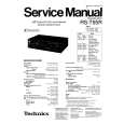 TECHNICS RS-T55R Service Manual cover photo