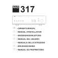 NAD 317 Owner's Manual cover photo