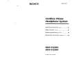 SONY MDR-IF-520RK Owner's Manual cover photo