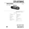 SONY CFSB7SMK2 Service Manual cover photo