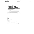 SONY D-ES51 Owner's Manual cover photo