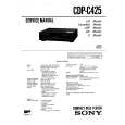 SONY CDPC425 Service Manual cover photo