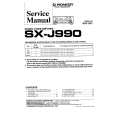 PIONEER SX-J990 Service Manual cover photo