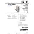 SONY BCTRF Service Manual cover photo