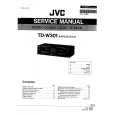 JVC TDW301 Service Manual cover photo