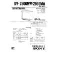 SONY KV2566MNT Service Manual cover photo