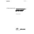 SONY CFD-580 Owner's Manual cover photo
