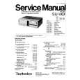 TECHNICS SUV6X Service Manual cover photo