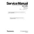 TECHNICS SUV8X Service Manual cover photo