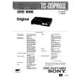 SONY TC-D5PROII Service Manual cover photo