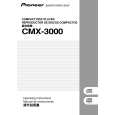 PIONEER CMX-3000/RLBXJ Owner's Manual cover photo