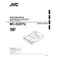 JVC MC-D207U Owner's Manual cover photo