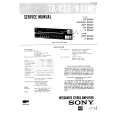 SONY TAV33/W Service Manual cover photo