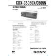SONY CDXC5050X Service Manual cover photo