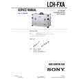 SONY LCHFXA Service Manual cover photo