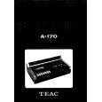 TEAC A170 Service Manual cover photo