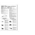 KENWOOD SRC775 Owner's Manual cover photo