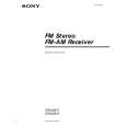 SONY STRDE975 Owner's Manual cover photo