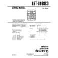 SONY LBT-D108CD Service Manual cover photo