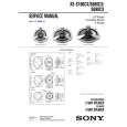 SONY XSS160CX Service Manual cover photo