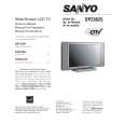 SANYO DP23625 Owner's Manual cover photo