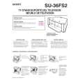 SONY SU36FS2 Owner's Manual cover photo
