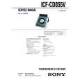 SONY ICFCD855V Service Manual cover photo