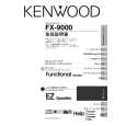KENWOOD FX-9000 Owner's Manual cover photo