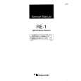 NAKAMICHI RE1 Service Manual cover photo