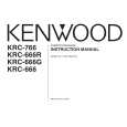 KENWOOD KRC-766 Owner's Manual cover photo