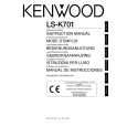 KENWOOD LS-K701 Owner's Manual cover photo