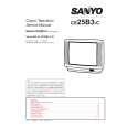 SANYO CE25B3C Service Manual cover photo