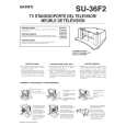 SONY SU36F2 Owner's Manual cover photo
