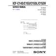 SONY ICFC143 Service Manual cover photo
