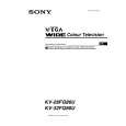 SONY KV-28FQ86U Owner's Manual cover photo