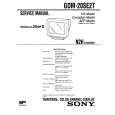 SONY GDM20SE2T Service Manual cover photo