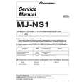 PIONEER MJ-NS1 Service Manual cover photo