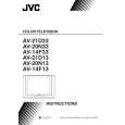 JVC AV-14F13 Owner's Manual cover photo