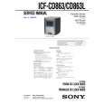 SONY ICFCD863 Service Manual cover photo