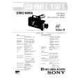 SONY CCDV8AF/E Service Manual cover photo