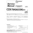 PIONEER CDX-MG6036ZH Service Manual cover photo