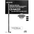 AIWA CXNA222 Owner's Manual cover photo
