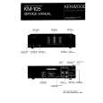 KENWOOD KM-105 Service Manual cover photo