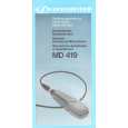 SENNHEISER MD 419 Owner's Manual cover photo