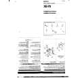 SONY XE-70 Owner's Manual cover photo