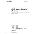 SONY DAVSR2 Owner's Manual cover photo