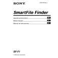 SONY SFF1 Owner's Manual cover photo