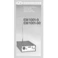 SENNHEISER EM 1001 9 90 Owner's Manual cover photo