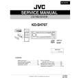 JVC KDSH707 Service Manual cover photo